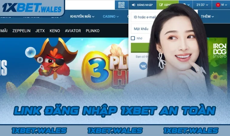 Link đăng nhập 1XBET an toàn