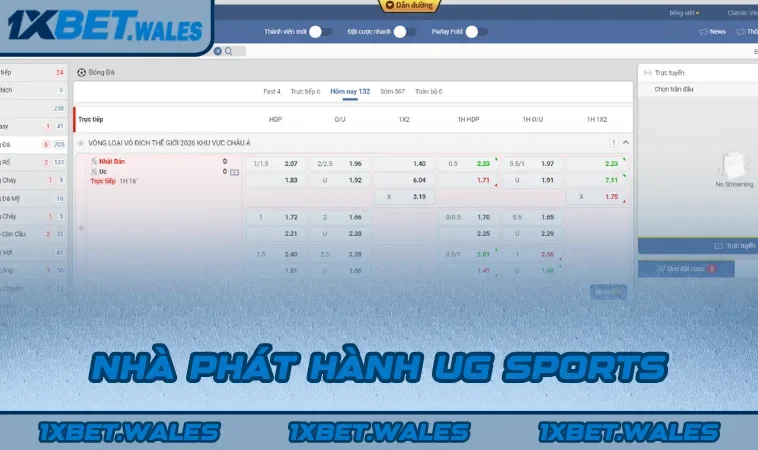 Nhà phát hành UG Sports